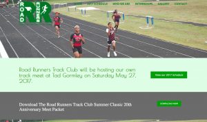 New Orleans Website Design - Road Runners Track Club