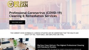 New Orleans Corona Virus Cleaning - Big Easy Clean
