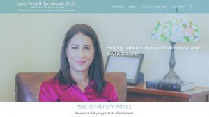 Psychologist website design