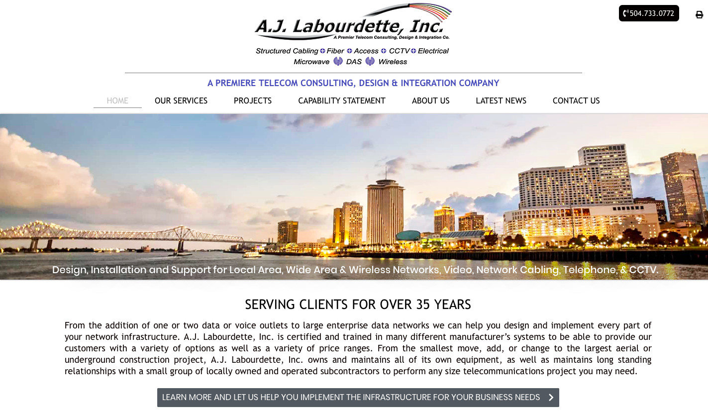 TELECOM CONSULTING, DESIGN & INTEGRATION COMPANY