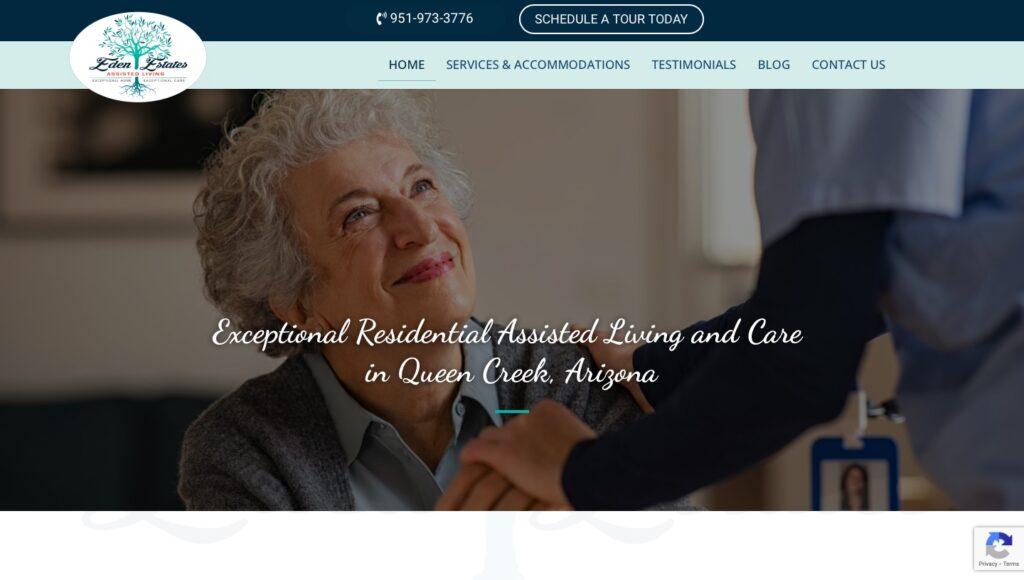 Assisted Living Website Design