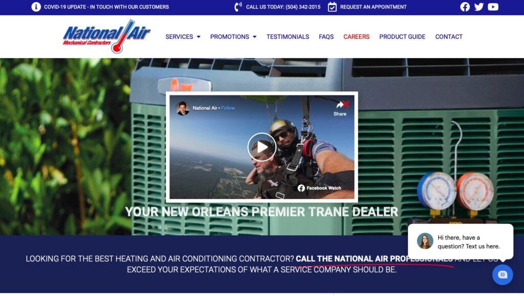 HVAC Contractor Website Design