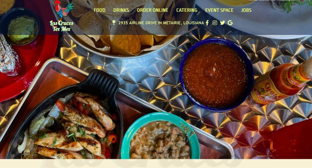 Las Cruces Tex Mex Website Design