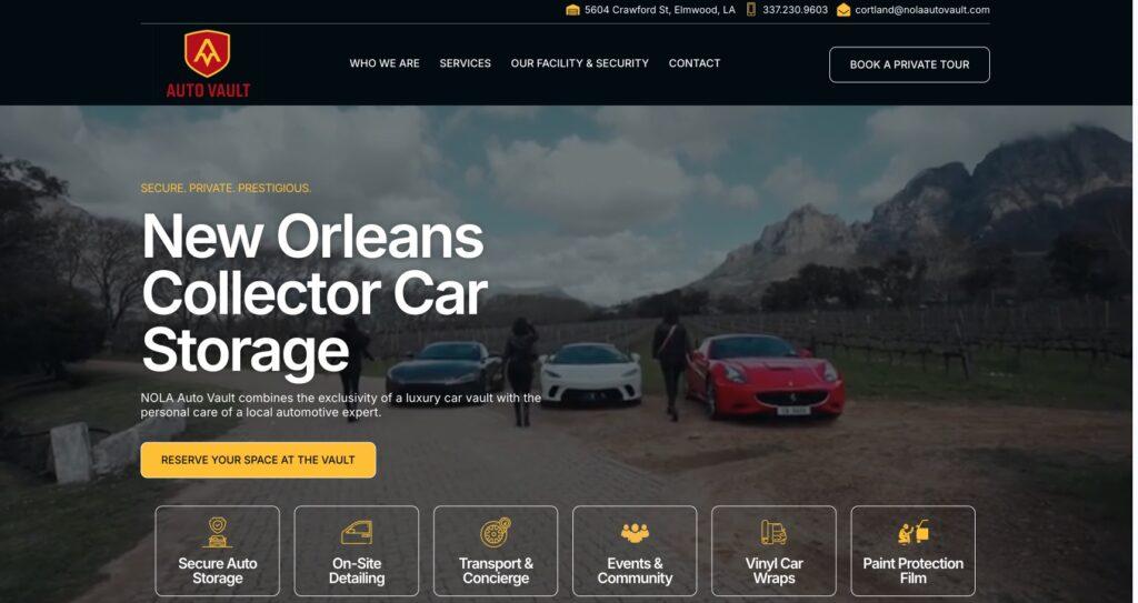 new orleans automotive website design