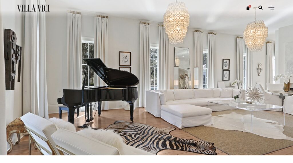 Interior Design website design